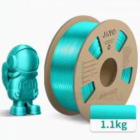 Пластик JAYO - PLA\1.75\1.1кг - Зеленый Шелк