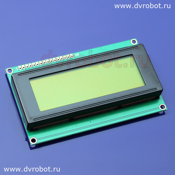 4х20 LCD зеленый
