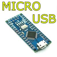 Микроконтроллер Arduino Nano 3.0 (CH340G)/MICRO