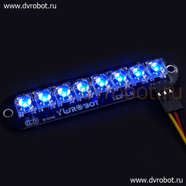 Датчик LED - 8 Синий