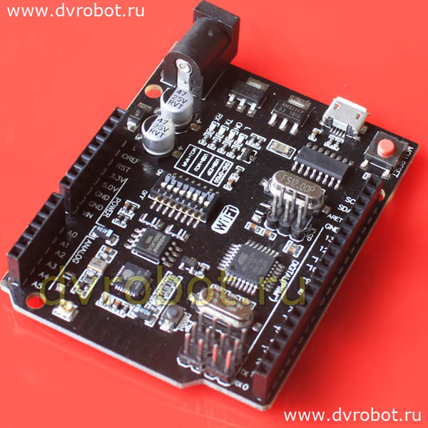 Универсальная плата Arduino + ESP8266