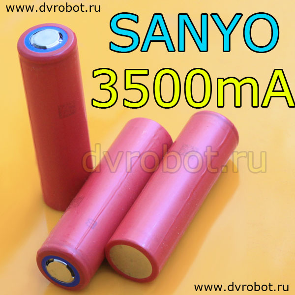 Аккумулятор Sanyo 18650/3500мАч