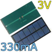 Солнечная панель 3В - 330мА (1W)