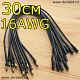 Провод силиконовый 30см/16AWG/3.5мм/Ч