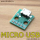 Адаптер MICRO USB/DIP