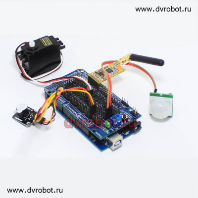 Датчик –щит Arduino Mega