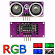 Ультразвуковой RGB дальномер RCWL-1633