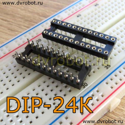 Гнезда IC - DIP-24К