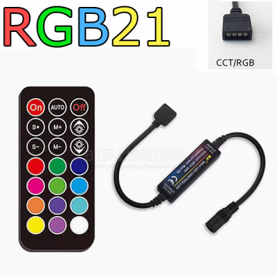 Контроллер 21-клавишный RGB IR - 6А